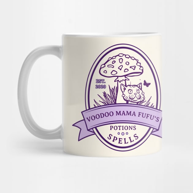 Voodoo Mama Fufu's Potions and Spells by GingerSlunt Merch